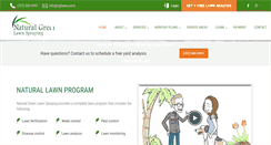 Desktop Screenshot of nglawns.com